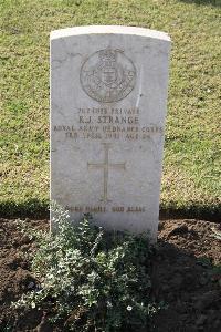Ismailia War Memorial Cemetery - Strange, Ronald Jack